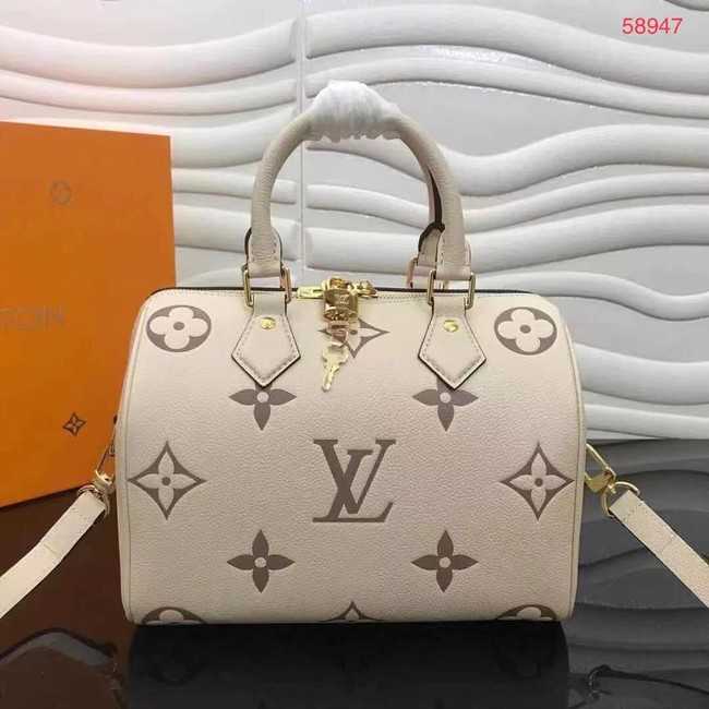 Louis Vuitton Outlet SPEEDY BANDOULIERE 25 M58947 Cream