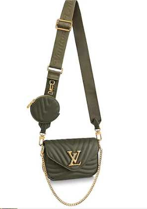 Louis Vuitton Outlet Original NEW WAVE MULTI-POCHETTE M56461 green