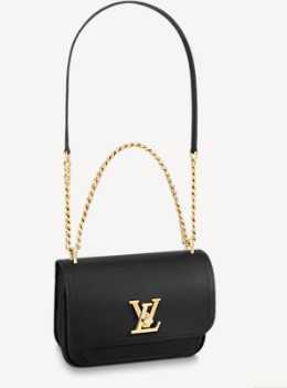 Louis Vuitton Outlet Original Lockme chain small handbag M57067 black