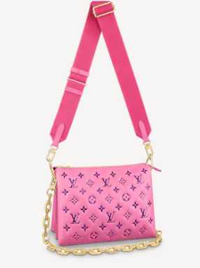 Louis Vuitton Outlet COUSSIN PM M58628 Pink&Purple