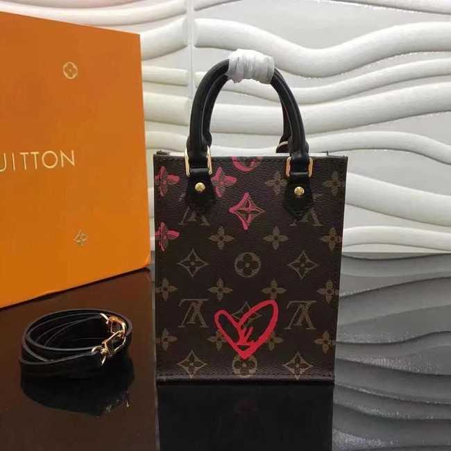 Louis Vuitton Outlet PETIT SAC PLAT M69442 black