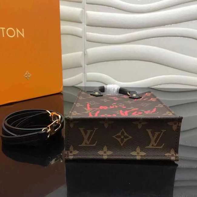 Louis Vuitton Outlet PETIT SAC PLAT M69442 black