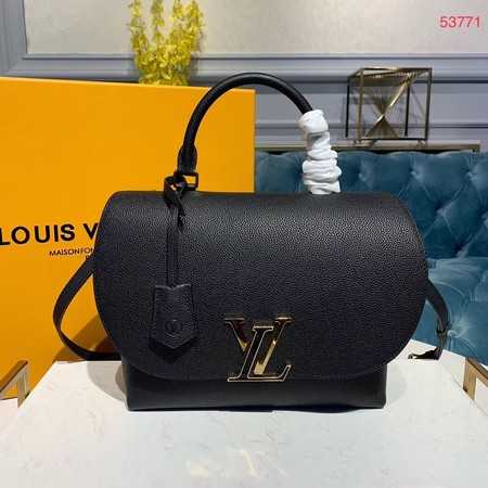 Louis Vuitton Outlet Volta Mocaccino Original Leather M53771 Black