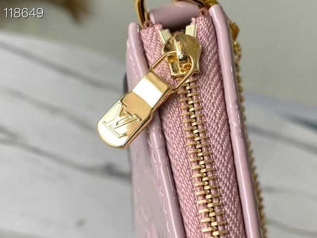 Louis Vuitton Outlet Monogram Vernis MINI POCHETTE ACCESSOIRES M58009 pink