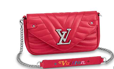 Louis Vuitton Outlet NEW WAVE Chain Bag M63956 red