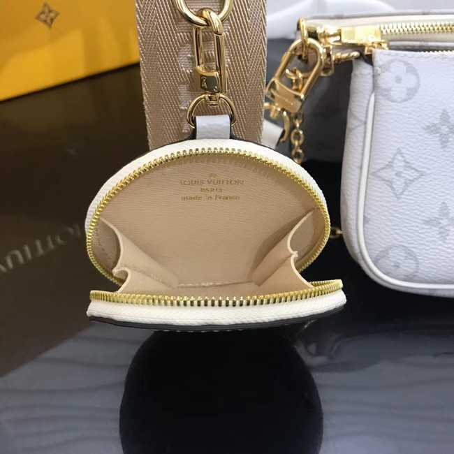 Louis Vuitton Outlet Original Monogram Canvas M44823 white