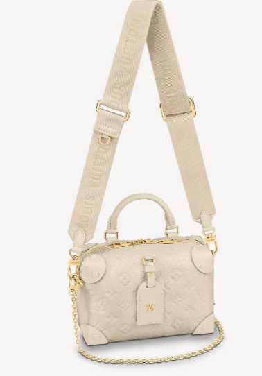 Louis Vuitton Outlet Original PETITE MALLE SOUPLE M45394 Cream