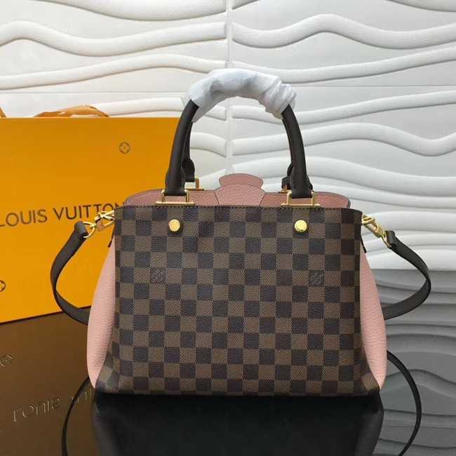 Louis Vuitton Outlet Original Damier Ebene Canvas M41674 pink