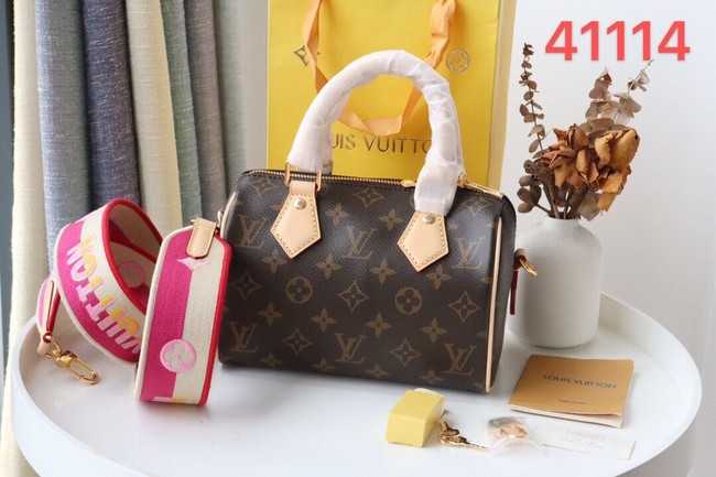 Louis Vuitton Outlet SPEEDY Monogram Canvas M41114 pink