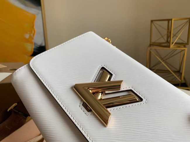 Louis Vuitton Outlet original epi leather TWIST M50280 white