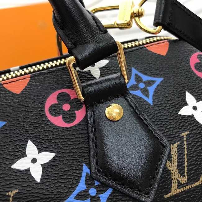 Louis Vuitton Outlet GAME ON SPEEDY BANDOULIERE 25 M57466 black