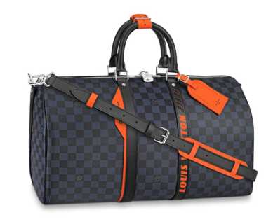 Louis Vuitton Outlet Original KEEPALL BANDOULIERE 45 Travel bag N40166