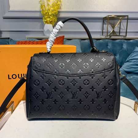 Louis Vuitton Outlet Georges MM Monogram Empreinte Original Leather M53944 Black