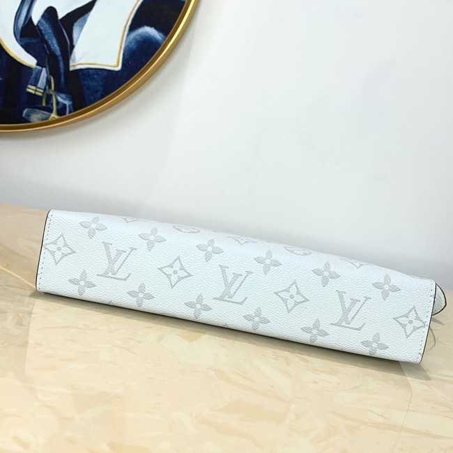 Louis Vuitton Outlet Monogram Canvas Poche Toilette M30420 white