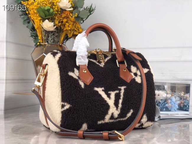 Louis Vuitton Outlet original SPEEDY 25 wool M55423