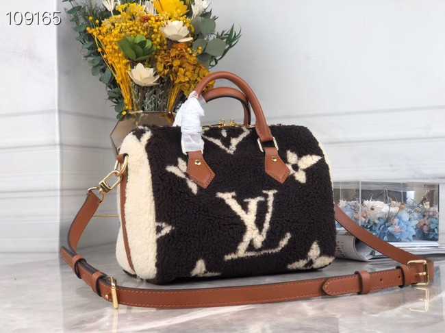 Louis Vuitton Outlet original SPEEDY 25 wool M55423