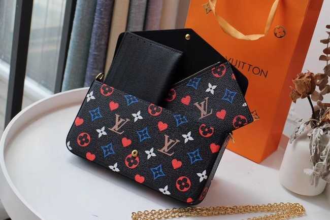 Louis Vuitton Outlet FELICIE POCHETTE M61276 black