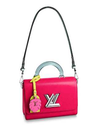 Louis Vuitton Outlet original TWIST Medium tote bag M56132 Pink