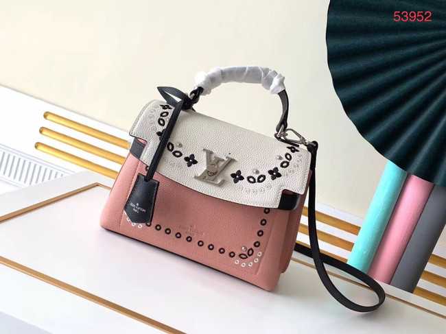 Louis Vuitton Outlet original LOCKME EVER BB M53937 pink&white