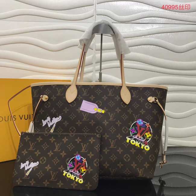 Louis Vuitton Outlet original leather Monogram Canvas M40995