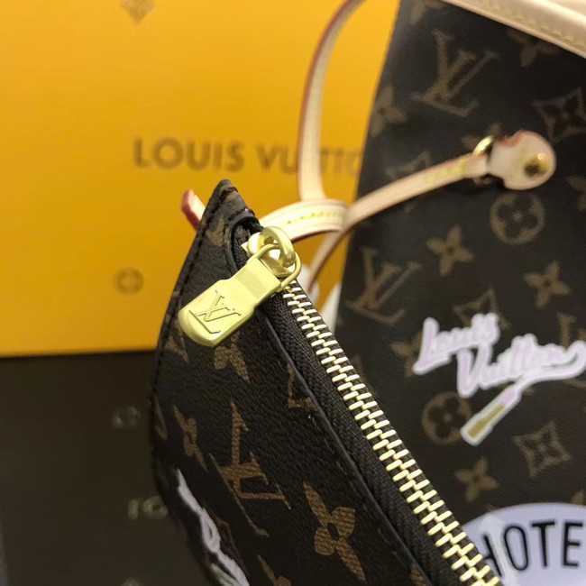 Louis Vuitton Outlet original leather Monogram Canvas M40995