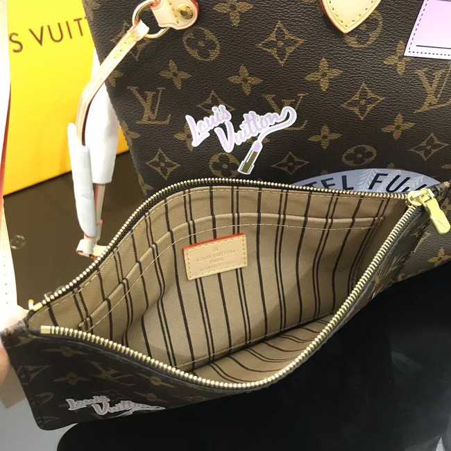 Louis Vuitton Outlet original leather Monogram Canvas M40995