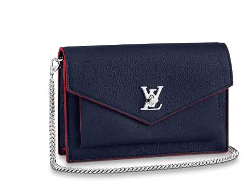 Louis Vuitton Outlet Original MYLOCKME Chain Bag M63471 Royal Blue