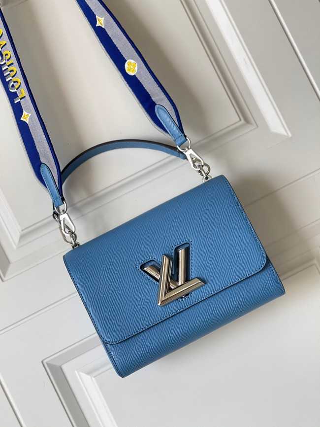 Louis Vuitton Outlet TWIST MM M57505 Bleuet Blue