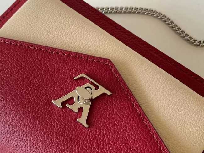 Louis Vuitton Outlet Original MYLOCKME Chain Bag M63471 red&white