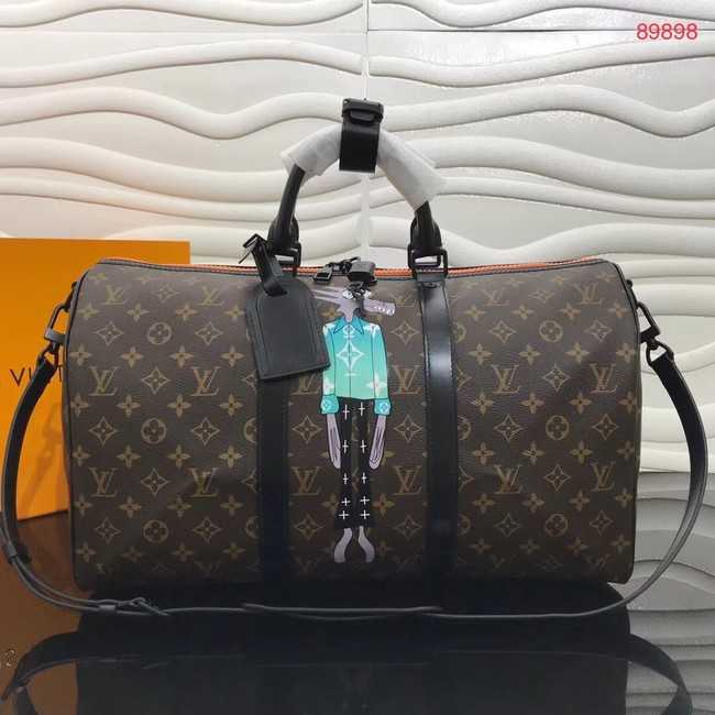 Louis Vuitton Outlet KEEPALL BANDOULIERE 50 travel bag M89898