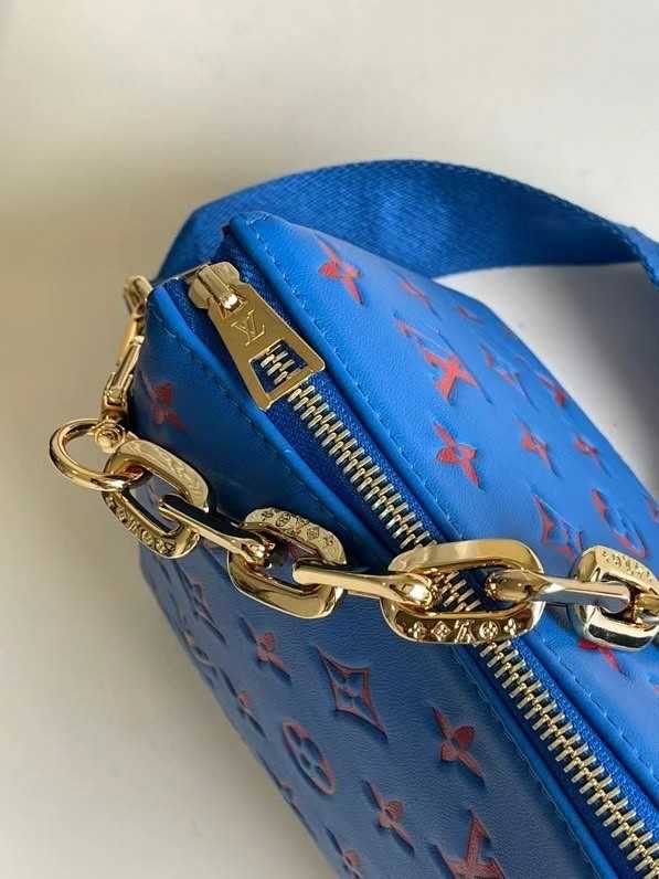 Louis Vuitton Outlet COUSSIN PM M58628 blue&red