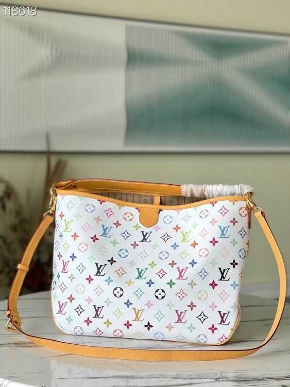 Louis Vuitton Outlet Monogram Canvas Original Leather M40352 white