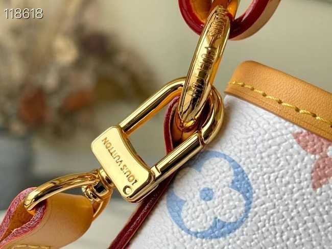 Louis Vuitton Outlet Monogram Canvas Original Leather M40352 white