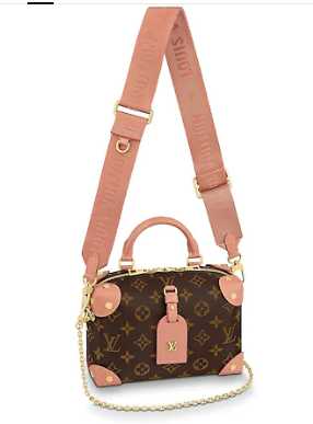 Louis Vuitton Outlet original leather PETITE MALLE SOUPLE M45531 Peach