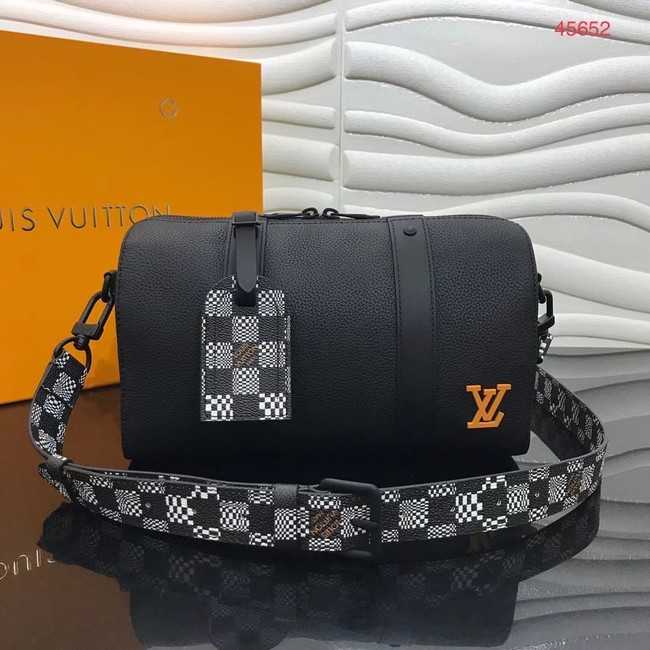 Louis Vuitton Outlet original leather Monogram Canvas M45652 black