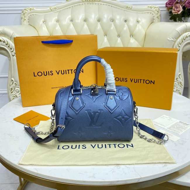 Louis Vuitton Outlet SPEEDY BANDOULIERE 20 M58953 blue