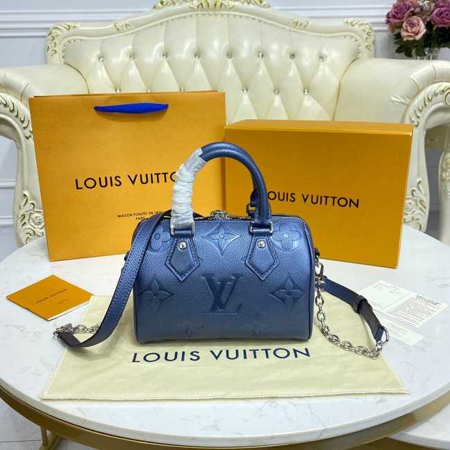 Louis Vuitton Outlet SPEEDY BANDOULIERE 20 M58953 blue