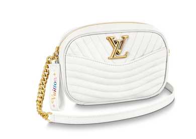 Louis Vuitton Outlet original NEW WAVE Camera bag M53682 white