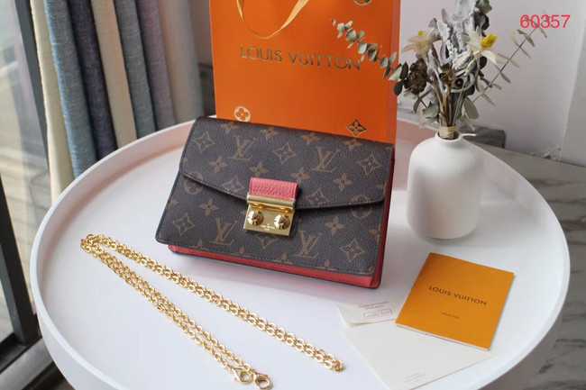 Louis Vuitton Outlet Monogram Canvas Original Chain bag M60357 rose