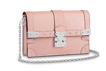 Louis Vuitton Outlet TRUNK Chain Wallet M67508 pink