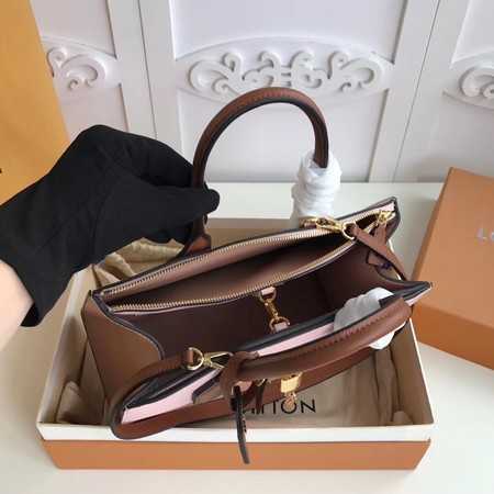 Louis Vuitton Outlet Original Leather CITY STEAMER PM M55062 Pink&Apricot