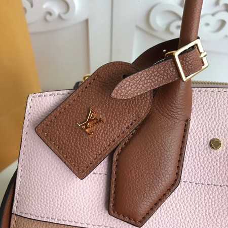 Louis Vuitton Outlet Original Leather CITY STEAMER PM M55062 Pink&Apricot