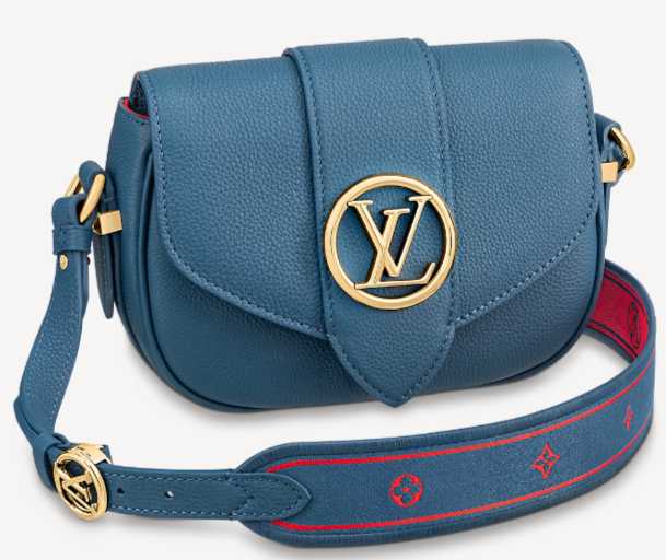 Louis Vuitton Outlet PONT 9 SOFT PM M58728 blue