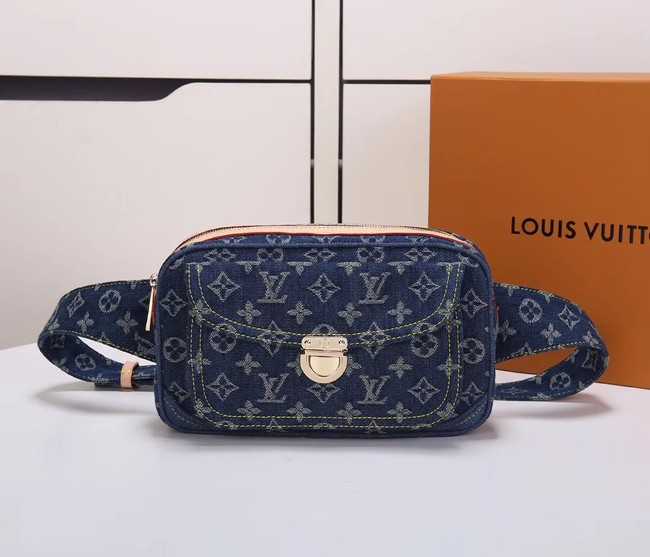 Louis Vuitton Outlet Denim Belt Bag M44466