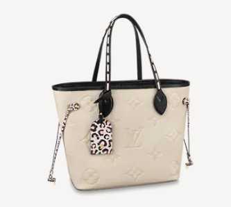 Louis Vuitton Outlet NEVERFULL MM M58525 Cream