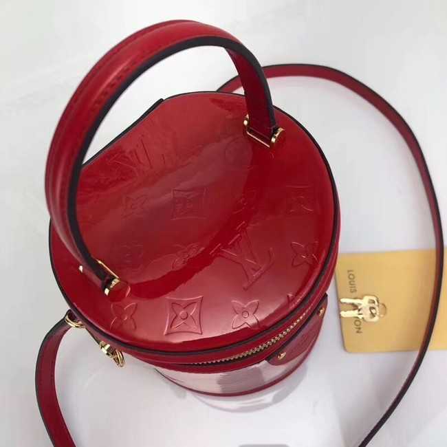 Louis Vuitton Outlet original Monogam vernis CANNES tote M53997 red