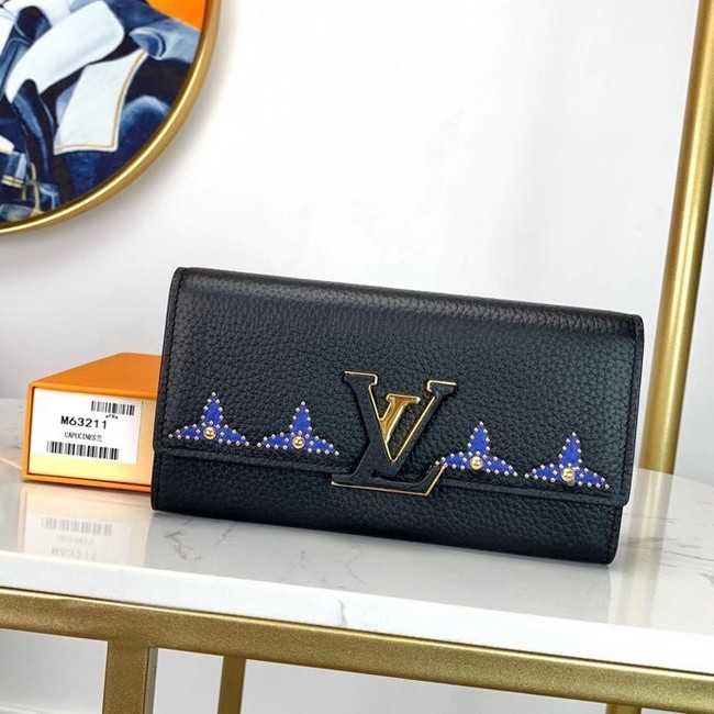 Louis Vuitton Outlet original CAPUCINES M63211 dark blue