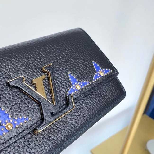 Louis Vuitton Outlet original CAPUCINES M63211 dark blue