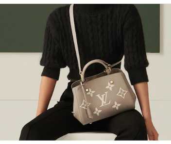 Louis Vuitton Outlet Original MONTAIGNE BB M45489 grey