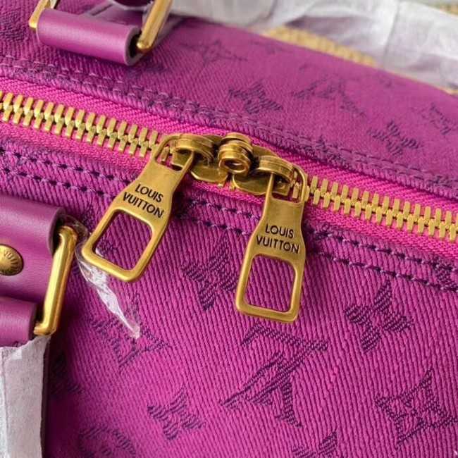 Louis Vuitton Outlet original KEEPALL BANDOULIERE 50 M44644 Violet